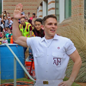 2019 Yell Leaders cheering at the Festival